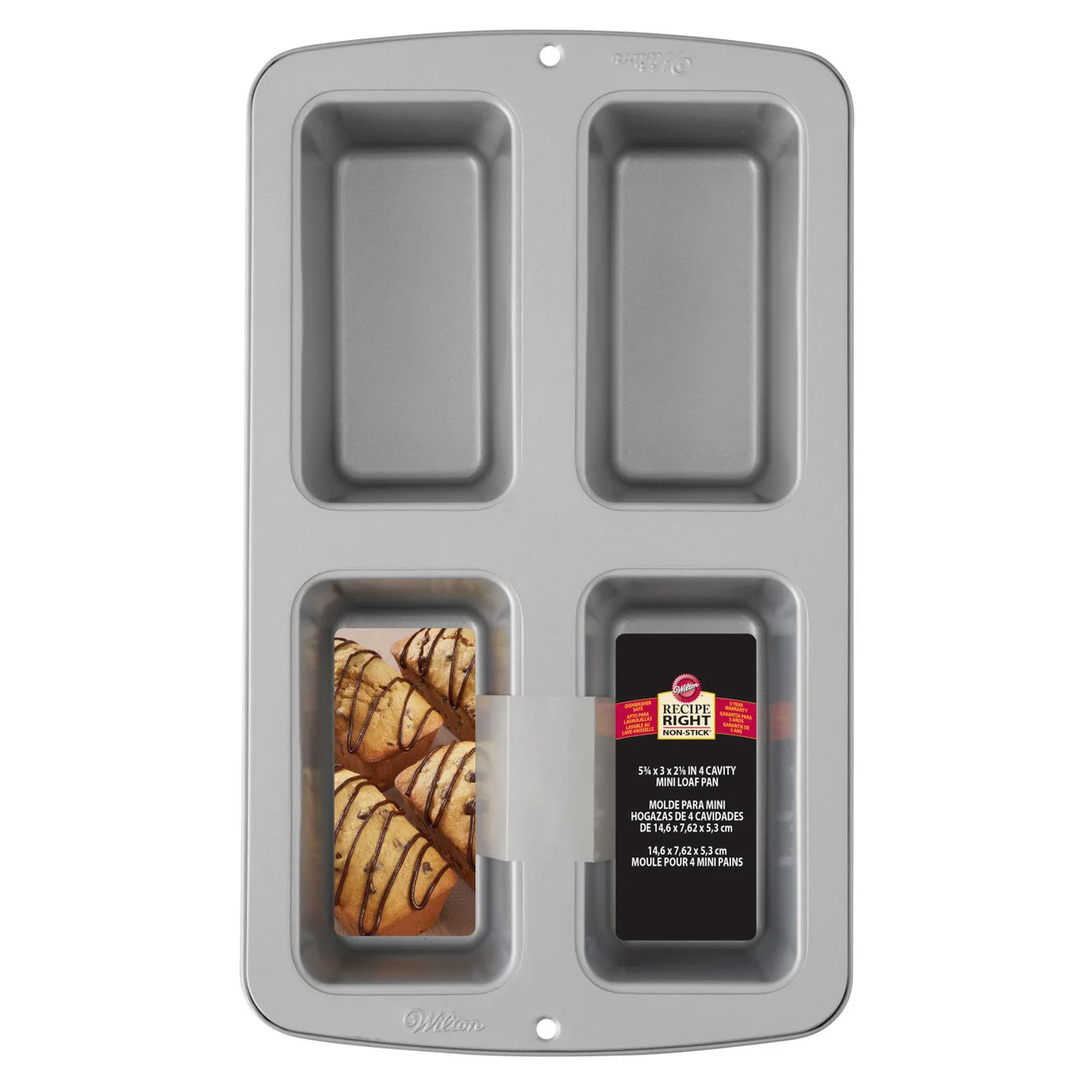 wilton 4 Cavity Mini Loaf Pan