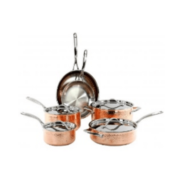 Oneida Tri-Ply 10pc Stainless Steel Cookware Set