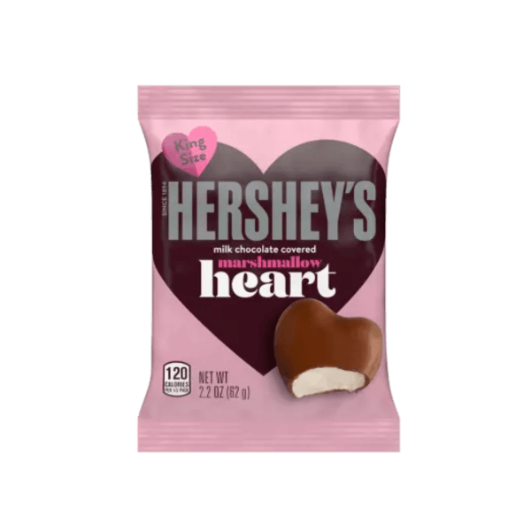 Hershey Marshmallow Heart King Size