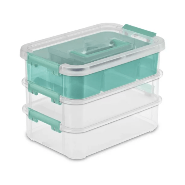Sterilite 3 Layer Handle Box