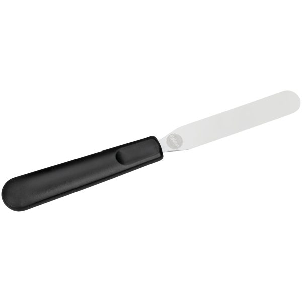 wilton 9" Straight Spatula Black