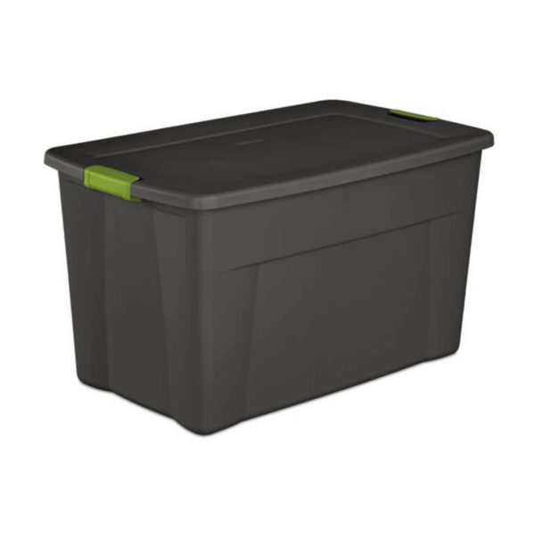 STLT 35 GAL LATCH TOTE - LAPIS
