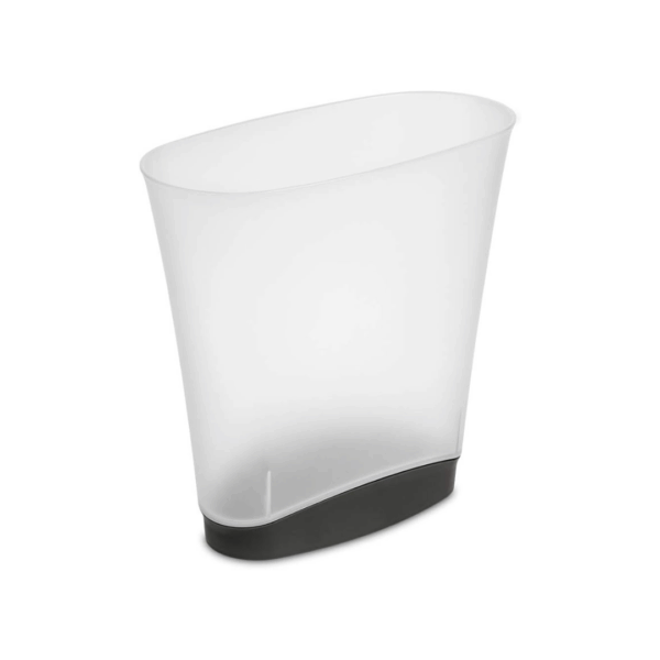 STLT 2.4 GAL SLIM WASTEBASKET CLEAR