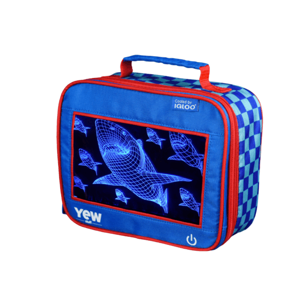 YEW Lunch Box Pop Lights Boys Shk Blu CH