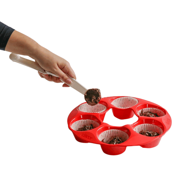 Decor MICROSAFE 6CUP CAKE TRAY