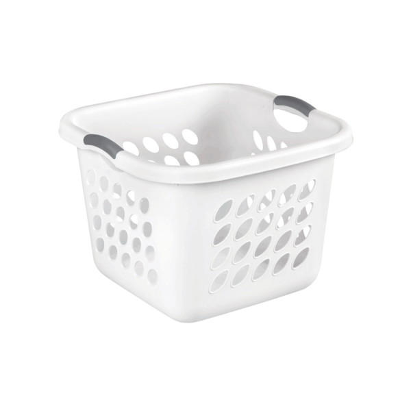 STLT 53LITRE ULT LAUNDRY BASKT WHITE