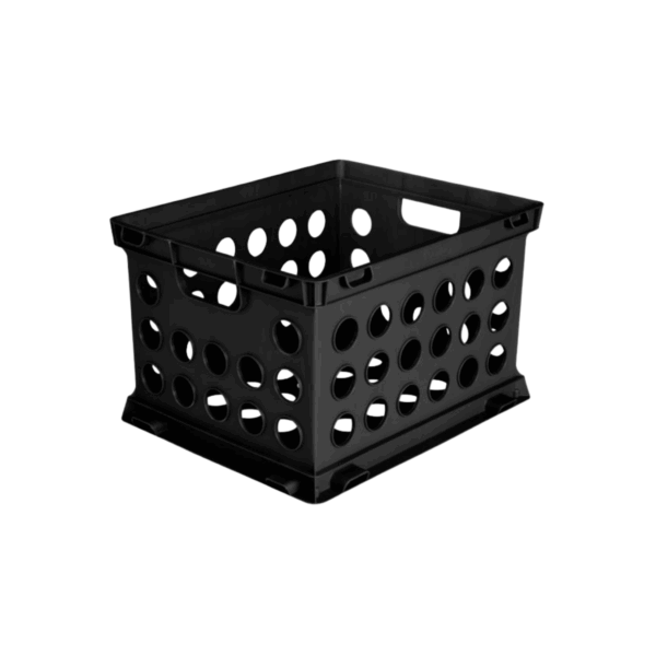 Sterilite File Crate Black