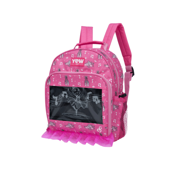 YEW Preschool Back Pack Pop Lights Hot Pink Ballerina