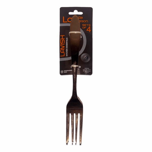 La Belle Maison 17088R LBM LAV NBENTLEY RG DINNER FORK SET 4X12