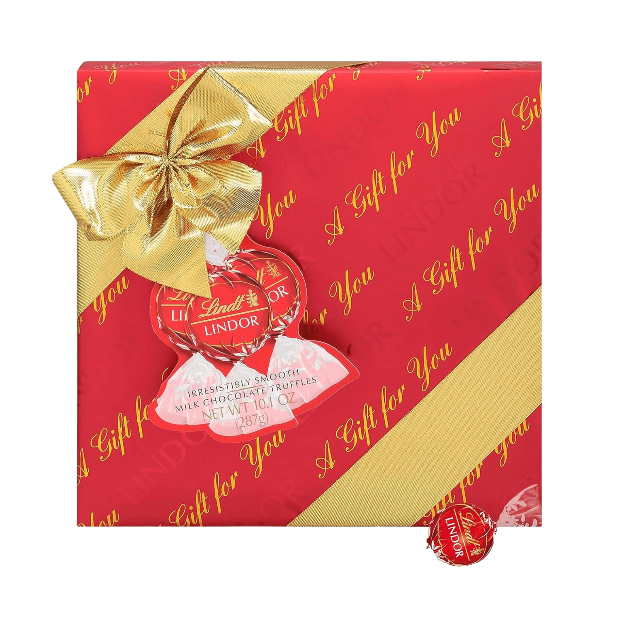 Holiday Lindor Milk Wrapped Gift Box